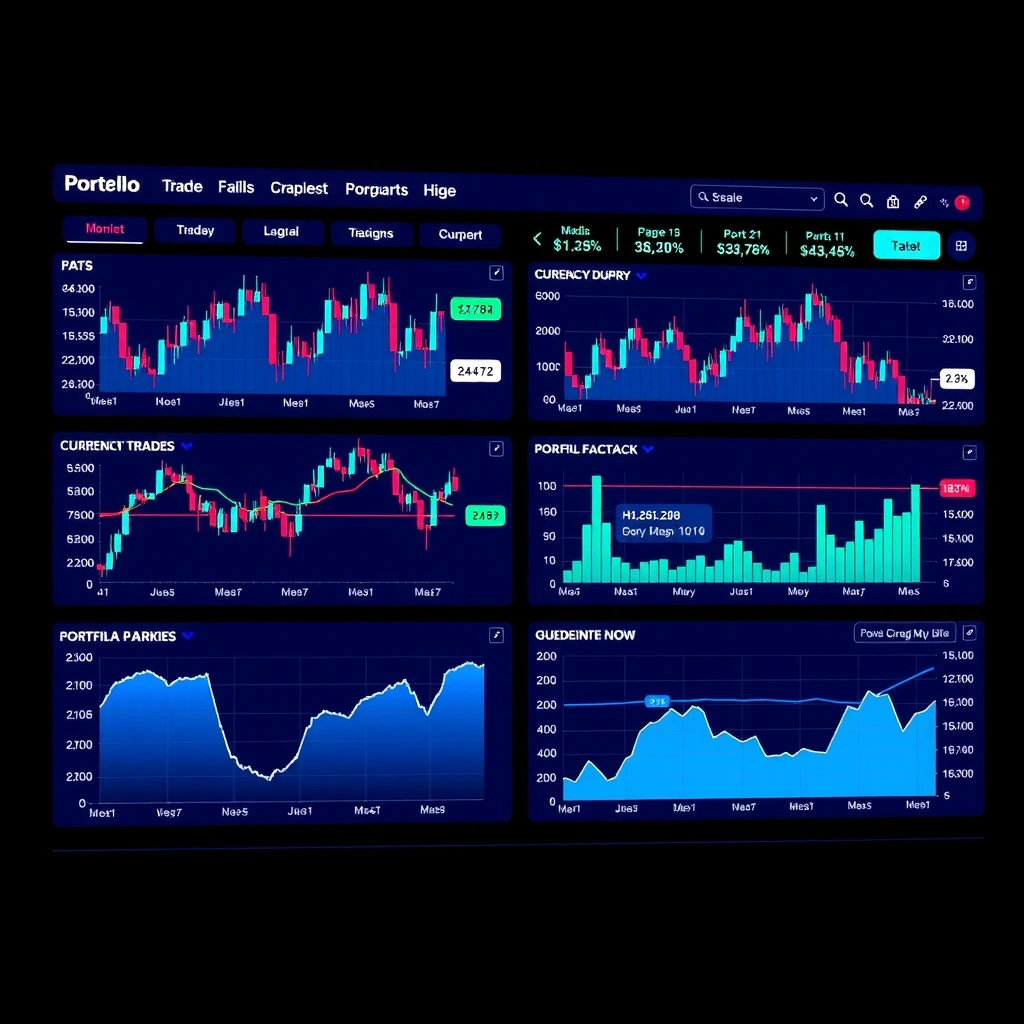Dashboard de trading