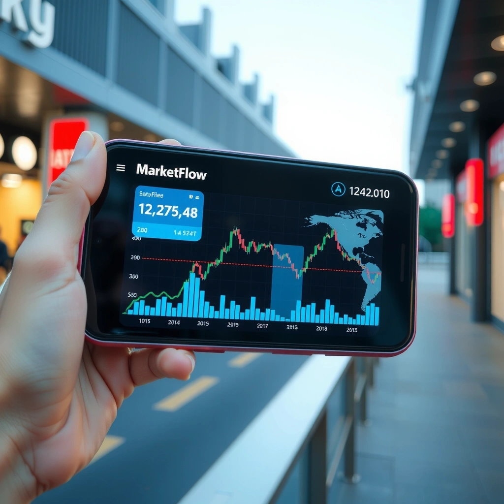 MarketFlow AR - Interface de realidad aumentada