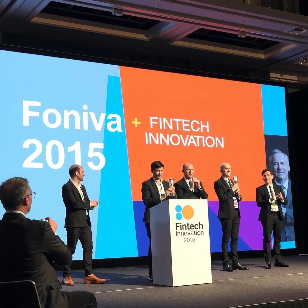 Ceremonia de premiación fintech 2015